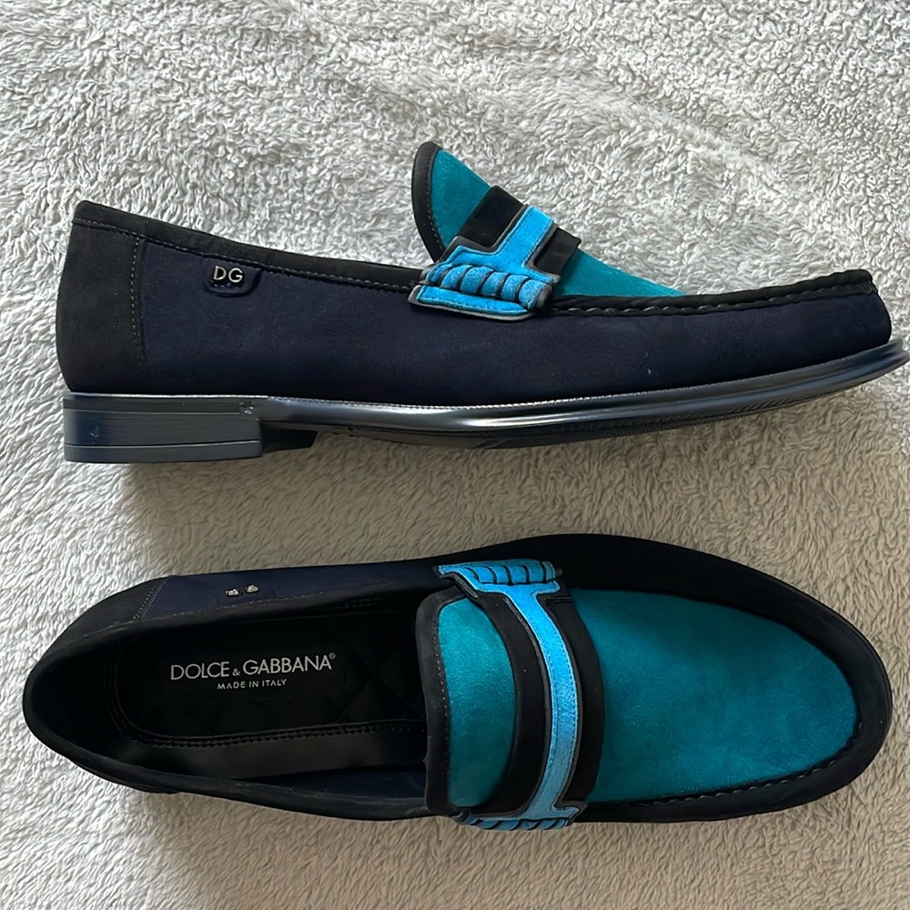 Brand new Dolce & Gabbana suede shoes